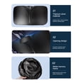thumbnail image 3 of Parasol Para Parabrisas De Coche Protector solar para ventana delantera, protector solar antiinfrarrojos para coche, para camión SUV automático, 3 of 7