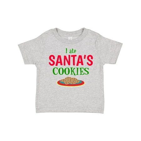 

Inktastic I Ate Santas Cookies Gift Toddler Boy or Toddler Girl T-Shirt