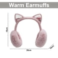 thumbnail image 2 of Cache-oreilles en Peluche Cache-Oreilles Duveteux pour Femmes Cache-Oreilles Pliables en Peluche Cache-Oreilles d'Hiver pour Enfants Filles Garçons Chauffe-Oreilles par Temps Froid, 2 of 5
