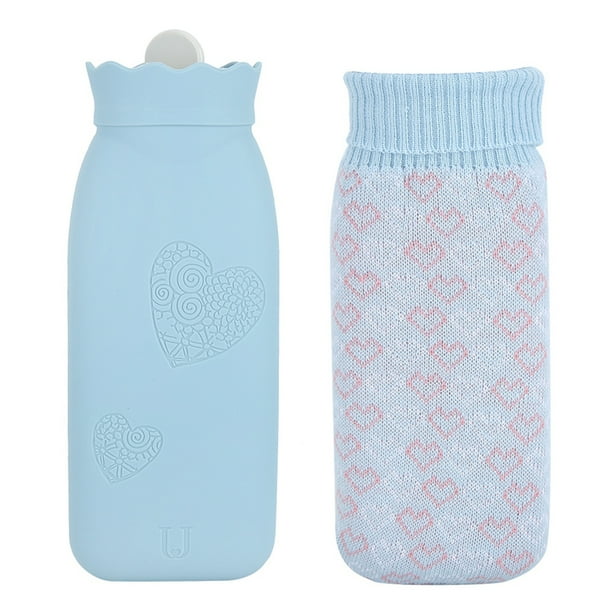 Hot Water Bottle Bag,Mini Hot Water Bottle Hand Warmer Hot Water Bag
