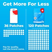 Pimple Patches for Face (120 Patches), Hydrocolloid Acne Patches with Tea Tree Oil, Pimple Patch Pimple Stickers - Hydrocolloid Patch Acne Dots - Acne Pimple Patches For Face - Zit Patches