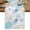 Blue,Cyan,White, variant on Table Runner 120 Inches Long, Coral Sea Turtle Coastal Decorative Table Runner for Party Wedding Home Decor, Blue Summer Nautical Starfish Dresser Scarves for Kitchen Tables Decor 13x120 Inch