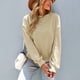 thumbnail image 4 of Fall Tunic, High Stretch Women Top Crewneck For Shopping ANGGREK Otros, 4 of 5