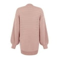 thumbnail image 4 of Vedolay Women's Cardigan Sweater Lightweight Long Sleeve Open Front Sweater Cardigan Pink,M, 4 of 4