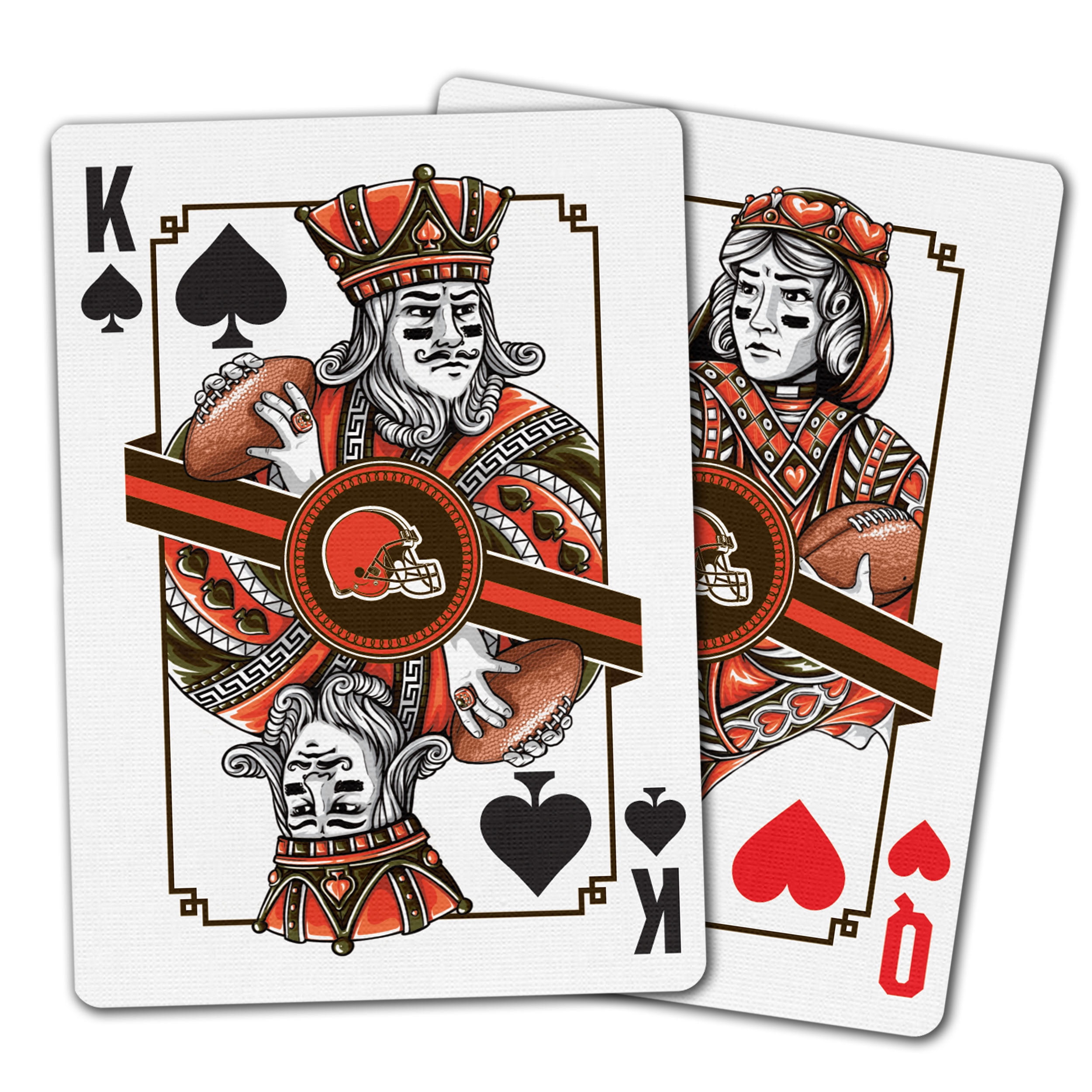 YouTheFan NFL Cleveland Browns Classic Series Playing Cards