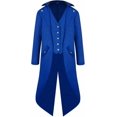 thumbnail image 2 of Chaqueta de frac medieval para niño, disfraz de Halloween, estilo gótico, steampunk, vintage, victoriano, uniforme., 2 of 5