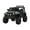 Black, variant on Luku 12V Kids Electric Ride-On Truck, Parent Remote Control, Dual Doors, One-Button Start, 2 Speeds, MP3/AUX/USB/Bluetooth, LED Lights, Spring Suspension, 2-Hour Run, Ages 3-6, 44 lbs Max