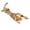 Gold, variant on Vintage Tiger Brooch, Rhinestone Inlaid Zinc Alloy Fashion Pin, 2 Colors, 26cm For Suit Dress Decor