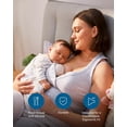 thumbnail image 3 of eufy Security Original 27mm Flange (2-Pack), Replacement Accessories for Wearable Breast Pump E10, Food-Grade Soft Silicone, Durable, Comfortable, Ergonomic Fit, 3 of 3