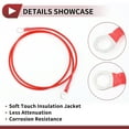 thumbnail image 6 of 105cm 12 AWG Battery Inverter Cable 3/8" Battery Cable Tinned Copper Red OT Type 1 Pc, 6 of 7