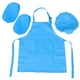 thumbnail image 2 of 1 juego de delantal para niños, gorro de chef, delantal de cocina para niños con correas ajustables para niños y niñas, cocinar, hornear y pintar, gorro de chef para niños, 2 of 6