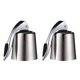 thumbnail image 1 of YOSADIER 2Ud Tapón Para Licor En Acero Inoxidable Y Silicona Sellador Ajustable Para Standard, 1 of 8