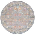 thumbnail image 5 of SAFAVIEH Valencia Grigor Traditional Polyester Runner Rug, Grey/Multi, 2'3" x 8', 5 of 9