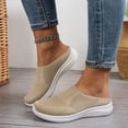 thumbnail image 4 of CAIXAI Wide Toe Box Shoes Women Arch Support Women Sock Sneakers Classic Slip-On Women's Walking Shoes Mesh Knitted Mary Jane Flats Women Hands-Free Sock Shoe, 4 of 4