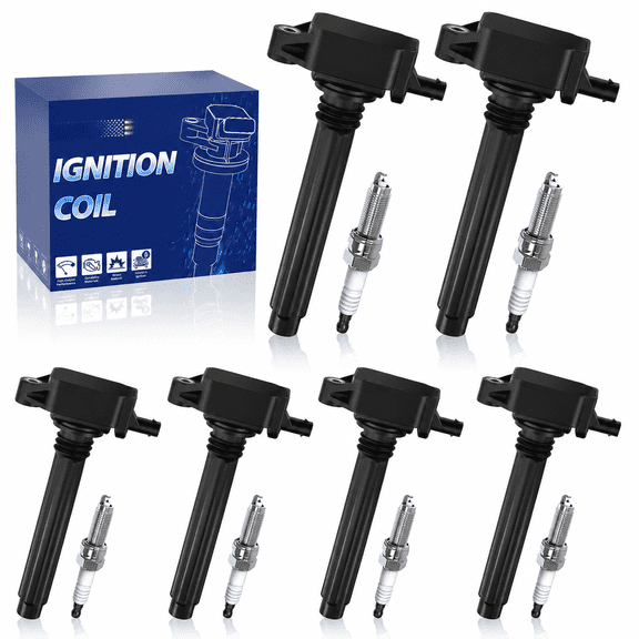 6 Set MOPAR Ignition Coil Spark Plug Chrysler Jeep Dodge Ram 3.6L V6 #5149168AH