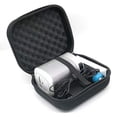thumbnail image 2 of Redcolurful Portable Mini Projector Protective Storage Bag Carry Case Hard Bag With Waterproof Zipper Projector Accessories Compatible For Xiaomi, 2 of 8