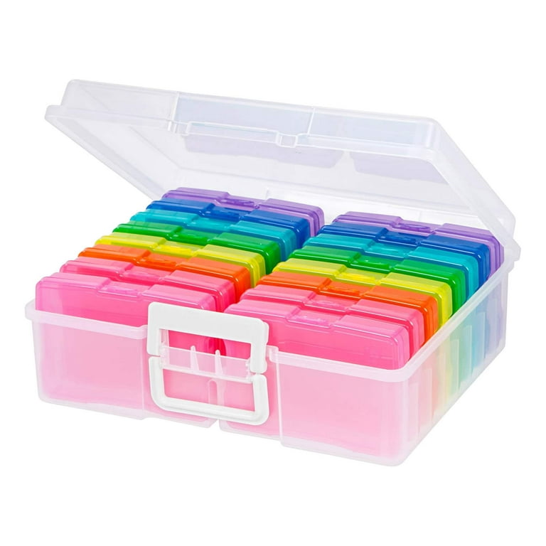 Rainbow Storage Box - Thrift Store Crafts · Artsy Fartsy Life