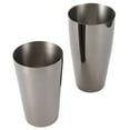 thumbnail image 2 of Juego de coctelera de acero inoxidable 304, mezclador de bebidas de vino, accesorio para barman, fiesta, negro, 800/600 ml, 2 of 14