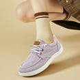 thumbnail image 5 of Men Women Lace up Loafers Boat Shoes with Slip On Casual Shoe for Lightweight Canvas Loafer Comfortable, 5 of 7