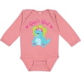 thumbnail image 3 of Inktastic Gigi's Girl dinosaur Girls Long Sleeve Baby Bodysuit, 3 of 5