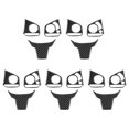 thumbnail image 1 of 15 Piezas de DecoracióN de Adorno de Cubierta del Panel de Interruptor de BotóN de Volante de Fibra de Carbono para Coche para   2016-2019, 1 of 1