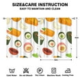 thumbnail image 2 of Sushi (60) Curtains-blackout Curtains Bedroom Decor Living Room Darkening Grommet Window Drapes 2 Panels Set 52"x 63", 2 of 2