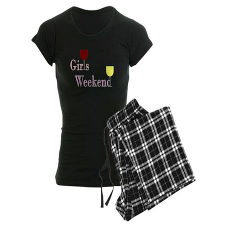 

CafePress - Girls Weekend Wine - Women s Dark Pajamas