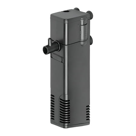 HIBIBUD Aquarium Filter for 40-150 Gal. Tank Crystal 300GPH Biochemical Filtration Powerful Pump Submersible Internal Fish Tank Filters Large Tank Pond Clear Wavemaker Air Supply 4 in 1