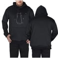 thumbnail image 3 of guisaled Heated Hoodie Pullover 5 Heating Zones Lightweight Warm Fleece Heated Hooded Sweatshirt Winter Outdoor Hunting Coats, 3 of 9