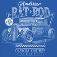thumbnail image 3 of American Rat Rod Women's V-Neck T-shirt Hot Rod Custom Culture Route 66 1930s Classic Car Vintage Rusty Cars Garage Tee, 3 of 7