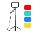 thumbnail image 1 of FlyFlise PH-04 Kit de Lumière Vidéo LED Compact Incluant 1 * 5600K USB LED Remplissage, 1 of 8