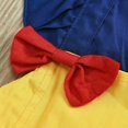 thumbnail image 4 of One Pieces Infant Baby Girl Ruffle Flying Sleeve Bowknot Headband Romper Bodysuit 0-24M, 4 of 4