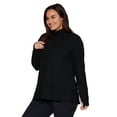 thumbnail image 3 of RBX Active Women's Plus Size Quilted Cowl Neck Pullover Tunic, 3 of 5
