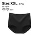 thumbnail image 2 of 5 piezas de ropa interior de cintura alta para mujer, bragas para mujer (L, XL, XXL) bragas negras para mujer, 2 of 5