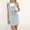 Blue, variant on Tbopshirt Wedding Guest Dresses for Women,Womens Holiday Cowboy Hanging Neck Dress Ladies Summer Beach Sleeveless Dress