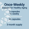 thumbnail image 5 of Life Extension Senolytic Activator®*, healthy aging, cellular health support, bioavailable quercetin and fisetin, apigenin, black tea theaflavins, gluten free, non-GMO, vegetarian, 36 capsules, 5 of 11