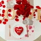 thumbnail image 3 of Regalos Del Día de San Valentín Estera de Comedor Del Día de San Valentín Estera de Mesa Del Restaurante Estera de Aislamiento Impresa Estilo Occidental Estera de Decoración de la Cena a la Luz de Las, 3 of 6
