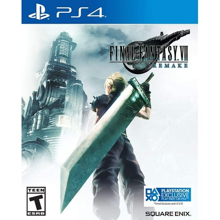 Used Final Fantasy VII: Remake For PlayStation 4 PS4 PS5 Fighting
