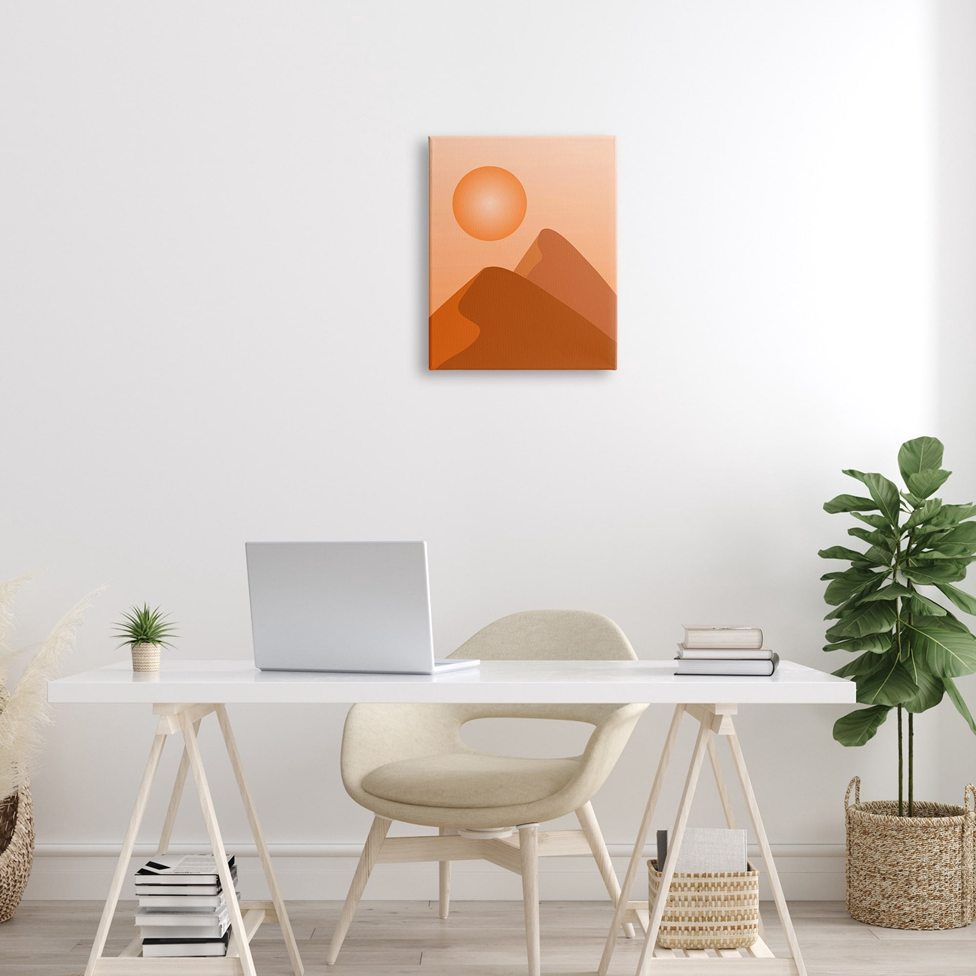Stupell Industries Sun Burnt Sand Dunes Tall Ridges Children's Art ,30 x 40, Design by Martina Pavlova