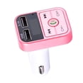 thumbnail image 1 of Divisor de Adaptador Transmisor Bluetooth para Automóvil / Manejo del Ruido Durante Cvc,Bluetooth 3.0 + Edr,Distancia Efectiva: 5 Metros Rosado Sunnimix Transmisor FM Bluetooth para automóvil, 1 of 8