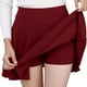 thumbnail image 1 of Minifalda plisada antirreflejos para mujer: color liso, cintura elástica, falda corta informal para verano, tallas M-XXXL, 1 of 5