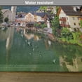 thumbnail image 6 of Ambesonne Rustic Place Mats Set of 4, Alps Village Small Town, Standard Size, Multicolor, 6 of 6