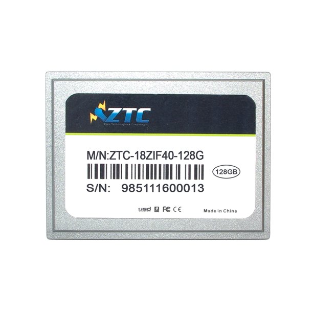 128gb Ztc Cyclone 40 Pin Zif 1 8 Inch Pata Ssd Enhanced Solid State Drive Ztc 18zif40 128g Walmart Com Walmart Com