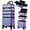 Shiny Purple, variant on Rolling Makeup Case Case Wheels 4 in 1 Large Organizer Case Makeup Travel Case with Key Swivel Wheels Artist Salon Storage Traveling Cart Trunk Black
