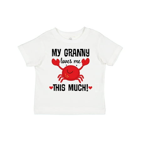 

Inktastic Granny Loves Me Grandson Gift Toddler Boy or Toddler Girl T-Shirt
