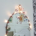 thumbnail image 5 of HUGFEGWE Guirlande Lumineuse à Perles Rouges à DEL pour Sapin de Noël, Fête, Congé, Présentation de Chambre, Cour, Décoration Colorée, Lumière, Cadeau, Lumière de Conte de Fées, Décoration d'Halloween et de Noël, Batterie (10 Pieds, Rouge) CA919-71088, 5 of 5