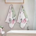 thumbnail image 4 of SKYSONIC 2 Pack Valentines Owls Lover Bath Hand Towels, Ultra Soft and Absorbent, You and Me Decorative Fingertip Face Towel for Home, Bathroom, Kitchen, 28.3"x14.4", 4 of 5