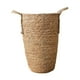 thumbnail image 5 of Cesta de mimbre tejida para plantas, cesta de almacenamiento para macetas, forro de PP para dormitorio. Talla L, 5 of 9