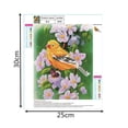 thumbnail image 2 of Tiger/Fish/Bird/Wolf Design 5D DIY Maison Point de Croix Décoratif Cristal Croix Ronde Résine Strass Broderie Image Peinture Diamant, 2 of 8