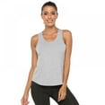 thumbnail image 5 of Xmarks Women's Yoga Tops Workouts Clothes Activewear Built in Bra Tank Tops S-XL, 5 of 7